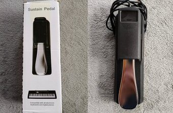 sustain pedál s přepínačem polarity