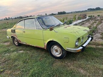 Skoda 110r kompletní auto k renovaci