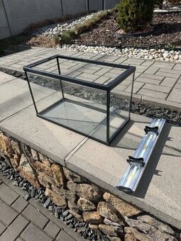 Akvarium + led osvětlení