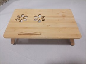 Stolek pod notebook – naklápěcí, šuplík