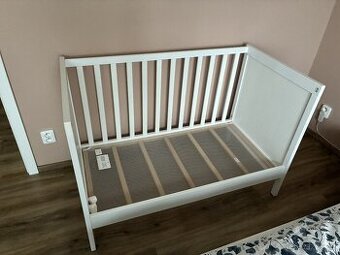 Dětská postýlka IKEA SUNDVIK bílá, 60x120 cm