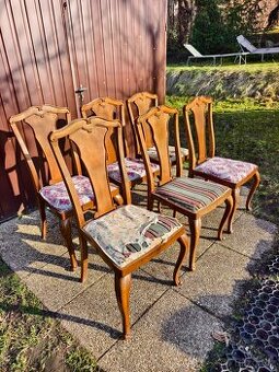 Starožitné židle k renovaci_cena za kus