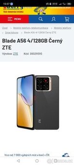 ZTE  A56 128gb