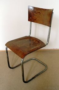 Trubkové židle Jindřich Halabala