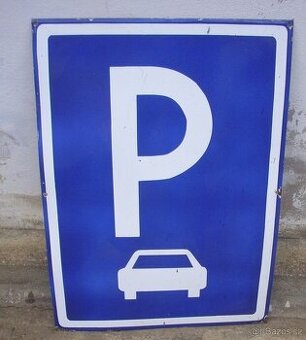 Smaltovaná cedule - 70cmx50cm