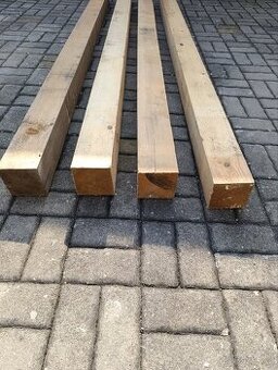 Smrkové trámy 12x12x250cm