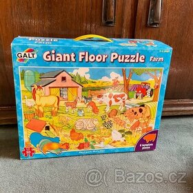 Velké podlahové puzzle