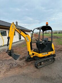 Jcb 8018 minibagr + 3x lžíce váha 1,8T