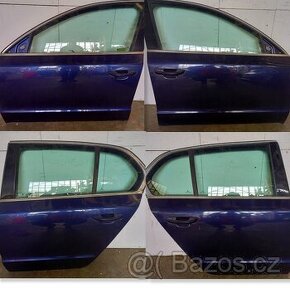 Dveře Škoda Superb II liftback modrá barva 9462