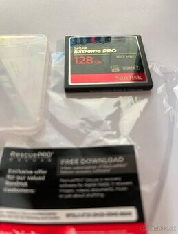 SanDisk Compact Flash 128GB, 64GB Extreme Pro 160MB/s ZÁRUKA