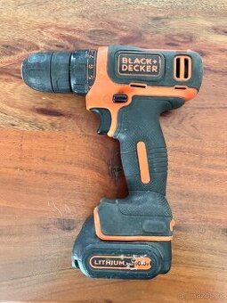 Black&Decker BDCDD12 Aku vrtačka 10,8 V / 1 x 1,5 Ah Li-Ion