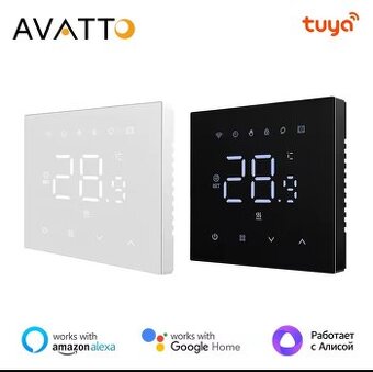 Kotlový WiFi TUYA termostat AVATTO WT410