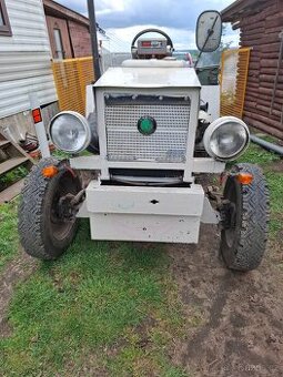 Traktor domácí výroby  Škoda 1202