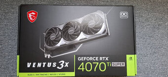 MSI GEFORCE RTX 4070 Ti Super 16G VENTUS 3X OC