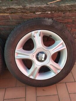 Alu kola 15 " orig Seat+ letní pneu -