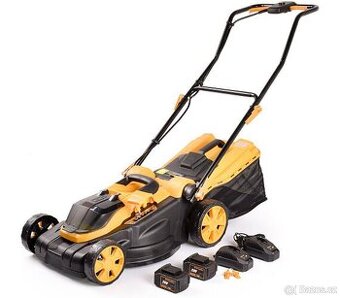 AKU sekačka Riwall PRO RALM 3820 SET 2x 4Ah baterie
