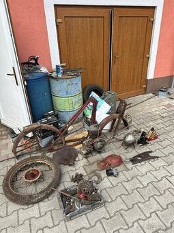 Jawa 175 Speciál - torzo, nožní řazení.