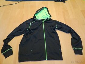prodám mikinu s kapucí na zip zn. H&M Sport -vel. 158/164 - 1