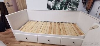 Rozkládací postel IKEA Hemnes + 1 matrace
