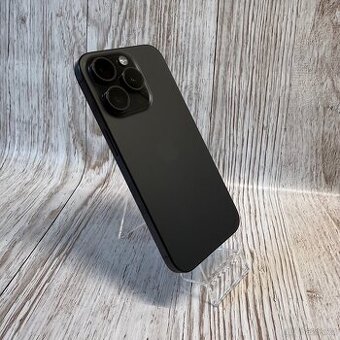 iPhone 15 Pro 128GB, černý (12 měsíců záruka)