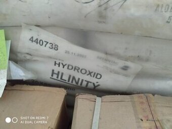 Hydroxid hlinitý jemný - sklářství, keramika, ČOV