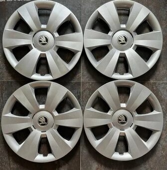 Poklice Škoda 15" 4ks