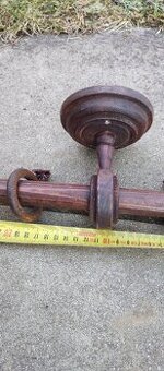 Dřevěné garnyže na chalupu délka 136cm