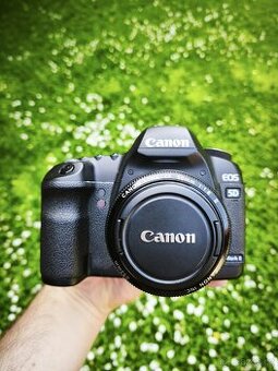 Canon EOS 5D mark II + Canon 50mm + příslušenství TOP STAV