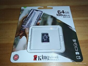 microSD Kingston canvas select plus 64GB