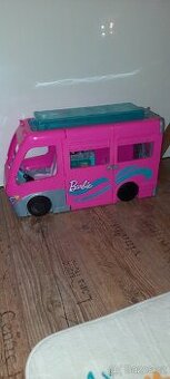 Barbie karavan se skluzavkou