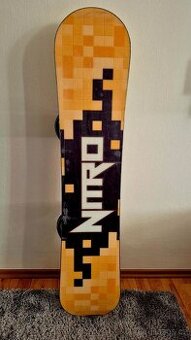 Snowboard Nitro Ripper 116 cm + boty
