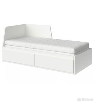 Rozkládací postel Ikea bílá