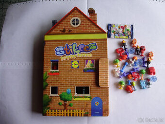 Sběratelské album s figurkama Stikeez z Lidlu