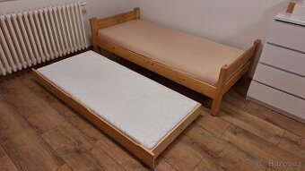 Postel Gazel a šuplík/přistýlka pod postel