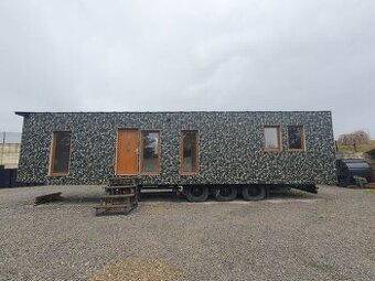 NOVÝ LUXUSNÍ zateplený dům 2+kk na podvozku