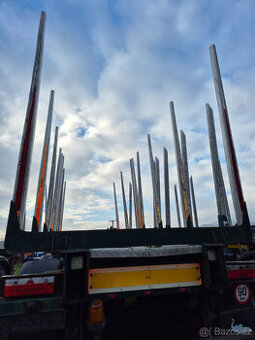 Oplen+Al klanice na klanicovy návěs,lesovůz