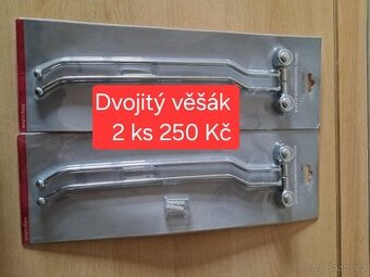 Chromový držák na ručníky a toaletní papír