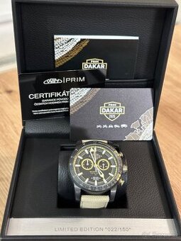 Limitovaná edice hodinek Prim Dakar 2026