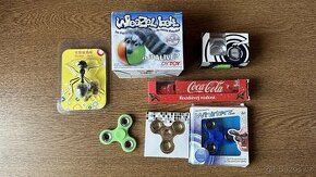 Mix hraček / Fidget spinnery, Coca-Cola kamion, Magic YOYO