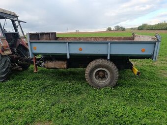 Sklápěcí přívěs traktor, bez SPZ, nosnost 5tun (dvoukolka )