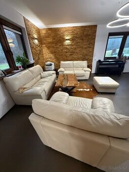 Sedací souprava 3+2+1+taburet.