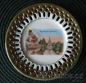 Starožitnosti -pamětní talířek Mariahilfe