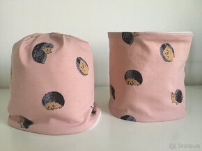 Nová originální cepice& nakrcnik,vel.3-7 let