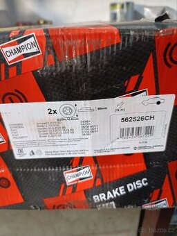 Zadní Brzdový kotouč 280mm