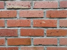 Cihlový obkladový pásek rubový krácený D4