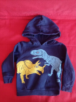 Mikina s dinosaury zn. C&A vel.110