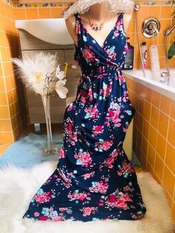 saty#kvetinove#maxi# dlouhe# letni# nadovolenou# tehotenske