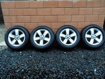 Originál Alu VW +Zimní Pneu Dunlop 215/65/17, ET 38 5X112