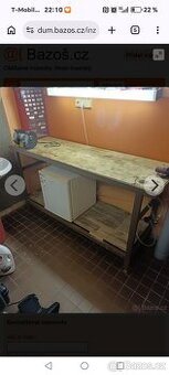 Pracovní stůl, ponk