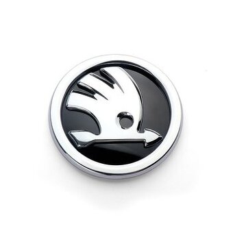 Znak Škoda 8 i 9 cm průměr nový